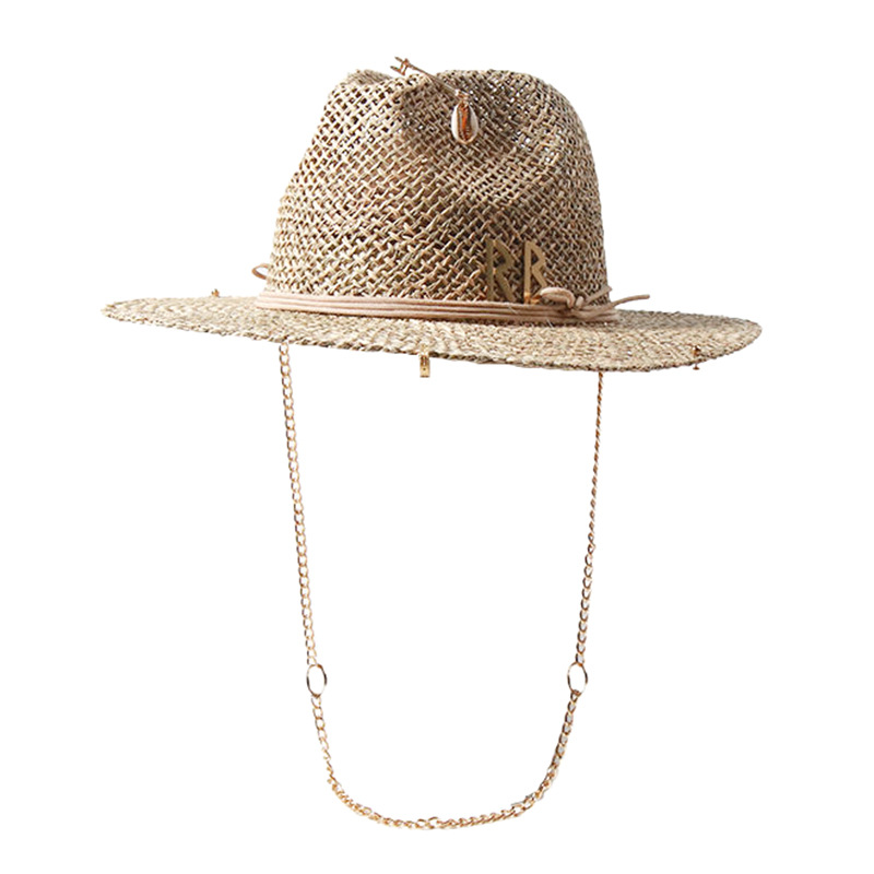 Bucket Hat Straw - Panama Straw Sun Hat Wide Brim