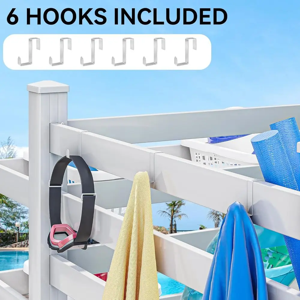 Pool Storage Bin with Towel Ra - Beach Towel Large review and price
