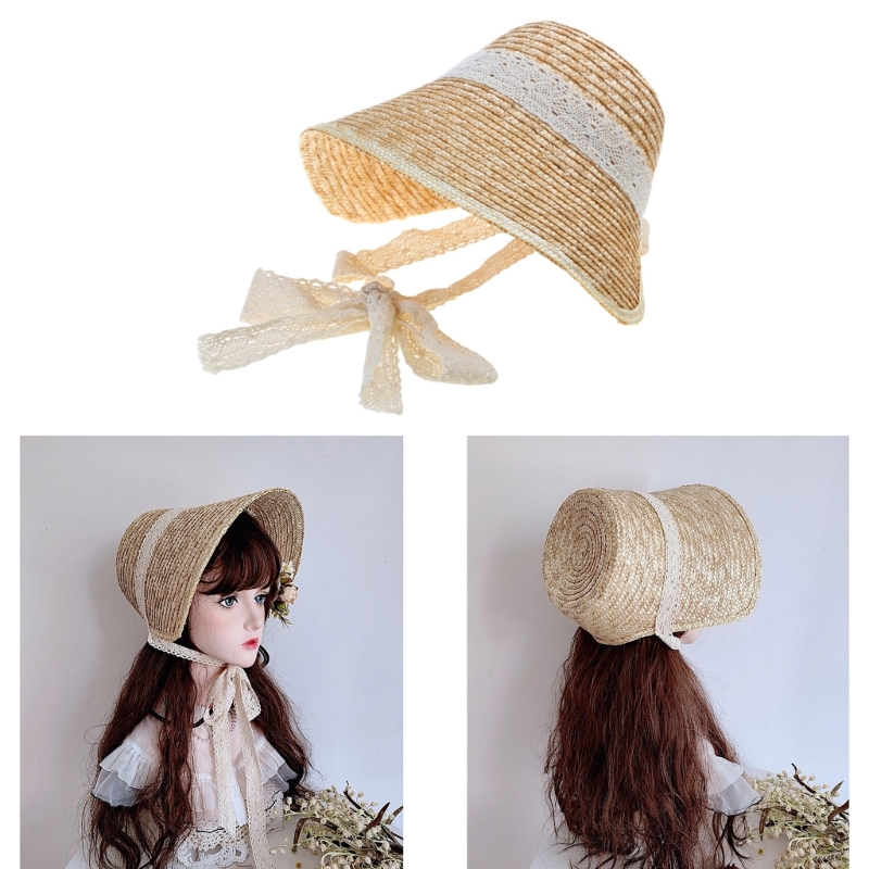 Sweet Girl Sun LolitaStyle Sum - Bucket Hat Straw review and price