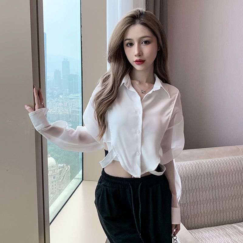 Shirts Women Retro Chic Patchw - Linen Shirt Breathable review and price