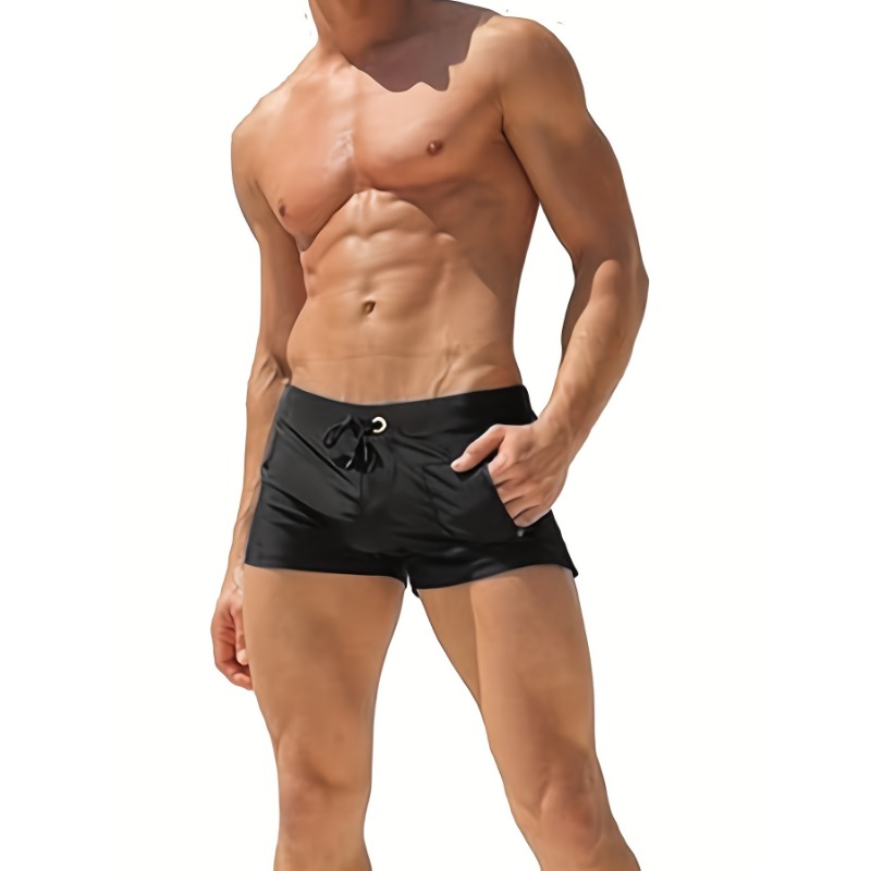 Stretchy Nylon & Elastane Men' - Swim Trunk Quick Dry review and price
