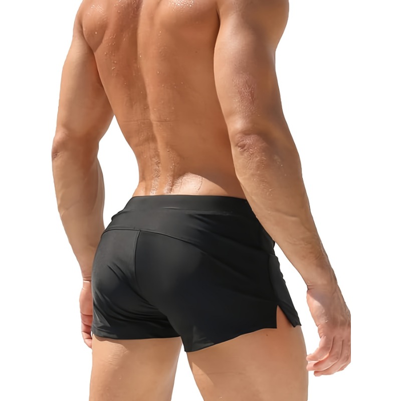 Stretchy Nylon & Elastane Men' - Swim Trunk Quick Dry review and price