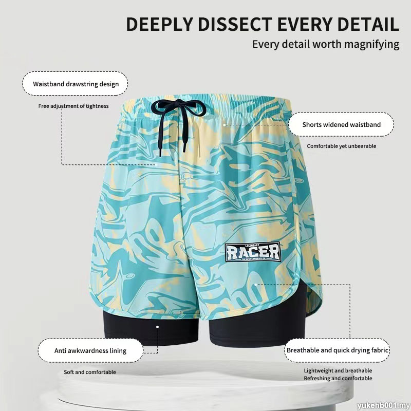 Swimming Trunks Adult Double L - Swim Trunk Quick Dry review and price