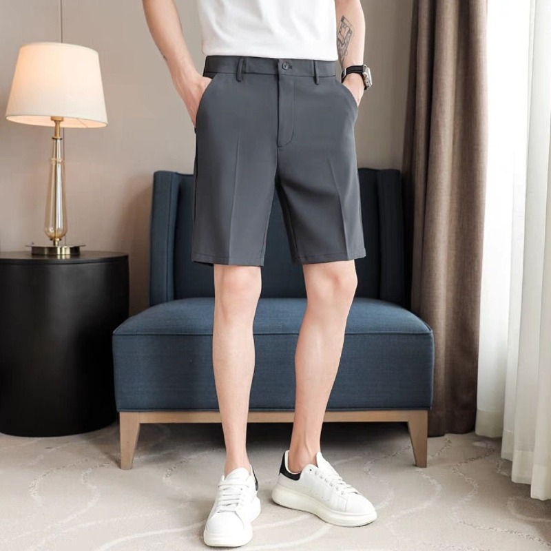 Men's Slim Fit Suit Shorts Sum - Shorts Chino Slim review and price