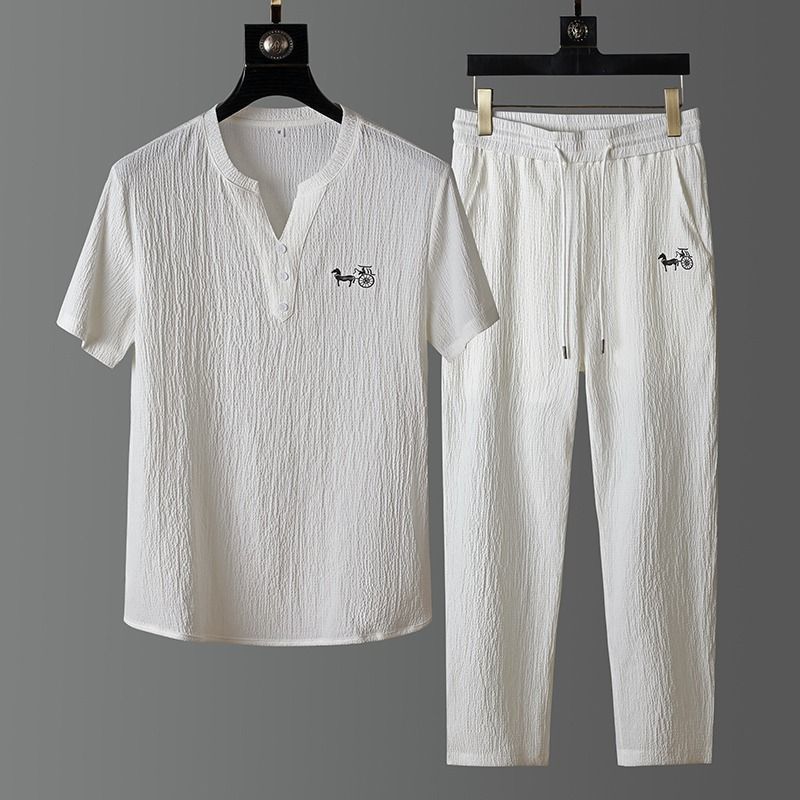 New Summer Fashion Trendy Line - Short Linen Drawstring review and price